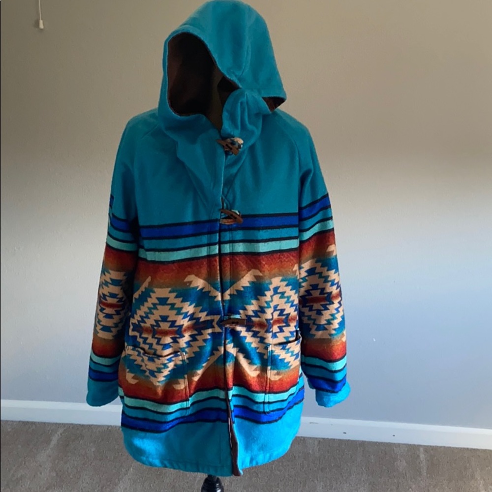 Poncho Blanket Coat